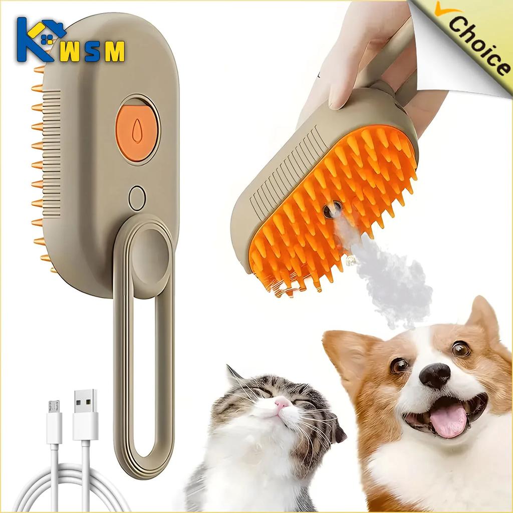 Steam Brush for Dogs