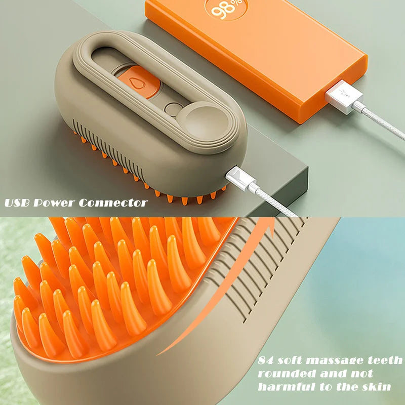 Brosse vapeur pour chiens